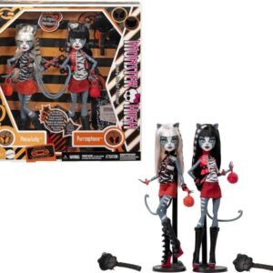(PRÉ-VENDA) 2-Pack Meowlody and Purrsephone Boo-riginal Creeproduction G1 – Monster High