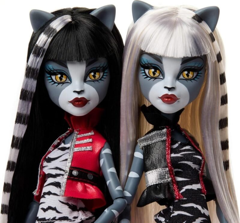 (PRÉ-VENDA) 2-Pack Meowlody and Purrsephone Boo-riginal Creeproduction G1 – Monster High - Imagem 2