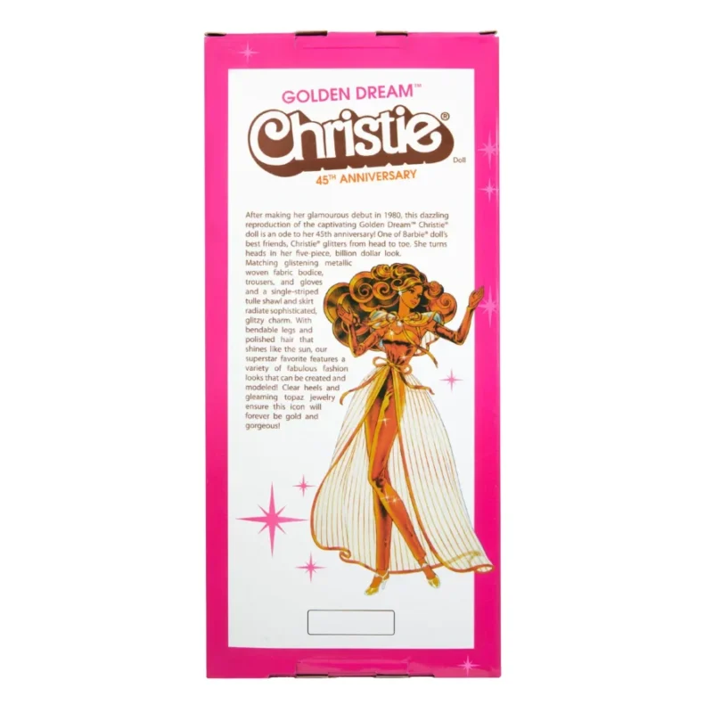 (PRÉ-VENDA) Barbie Golden Dream Christie Signature - Imagem 11