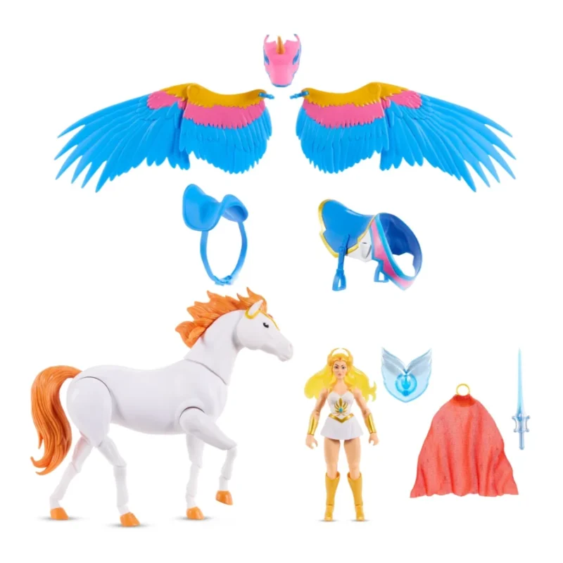 (PRÉ-VENDA) She-Ra and Swift Wind Pack Masters of The Universe Origins - Imagem 4