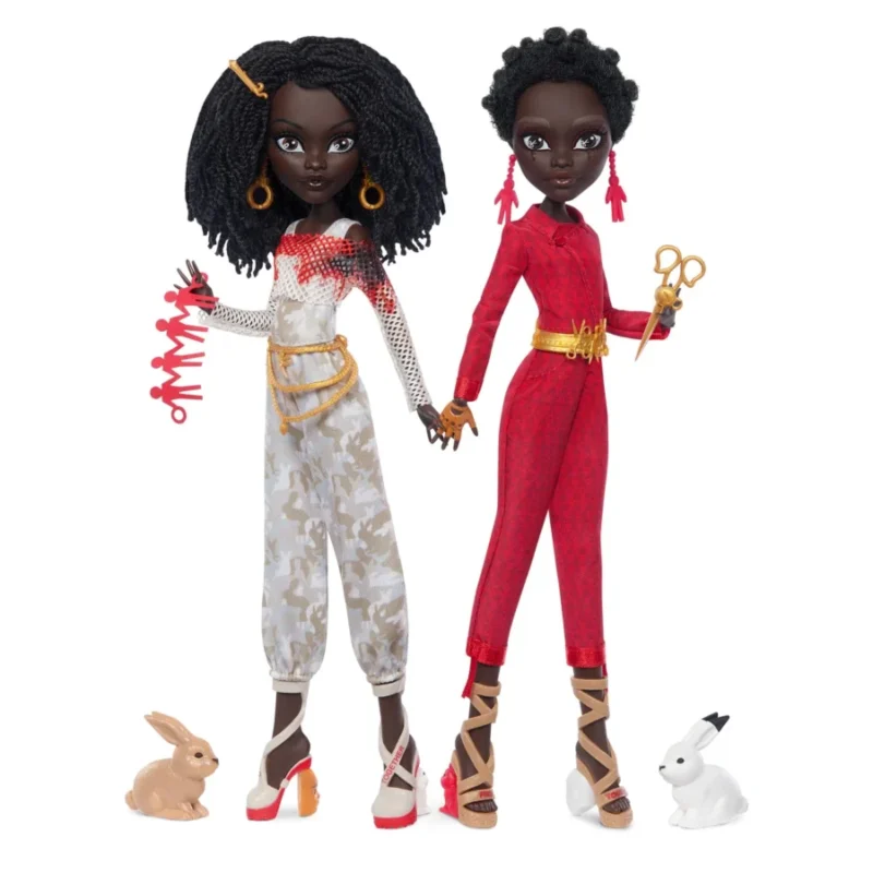 (PRÉ-VENDA) Monster High Skullector Us Dolls – Adelaide and Red 2-Pack - Imagem 2