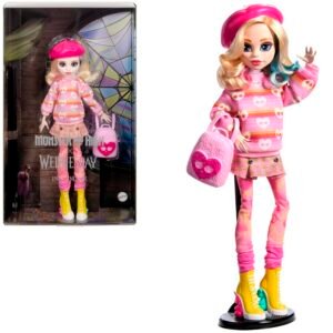 PRÉ-VENDA Monster High x Wednesday Addams Enid Sinclair