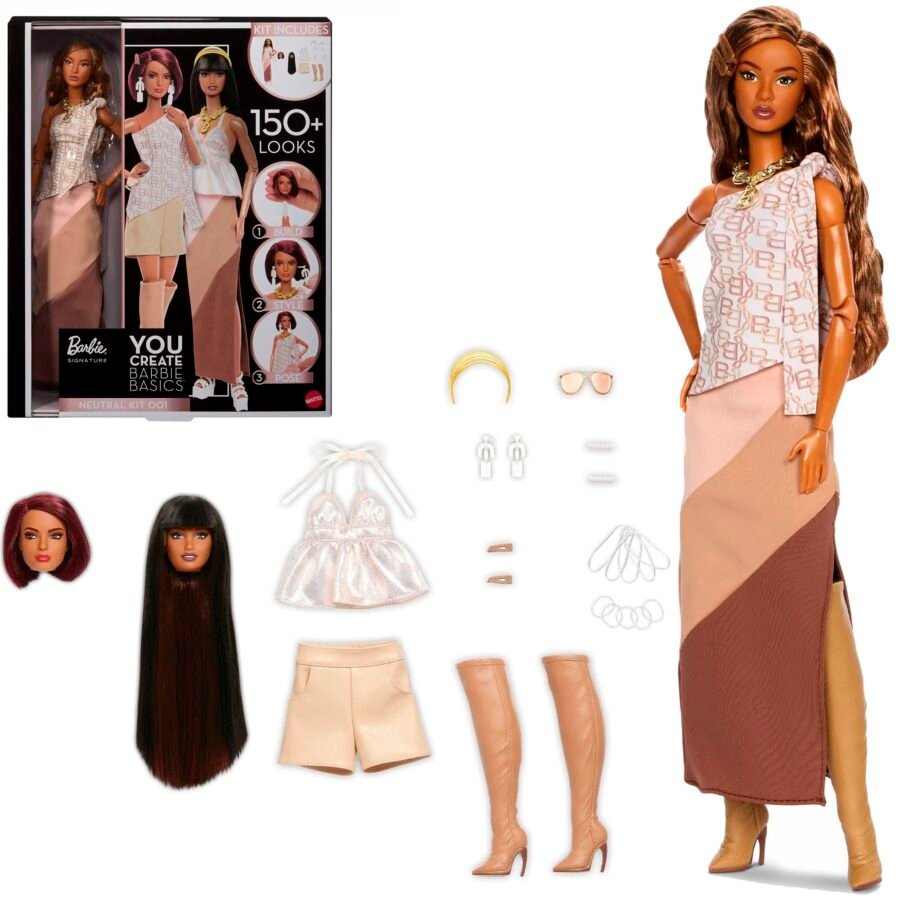 PRÉ-VENDA Barbie Signature You Create Neutral Kit 001