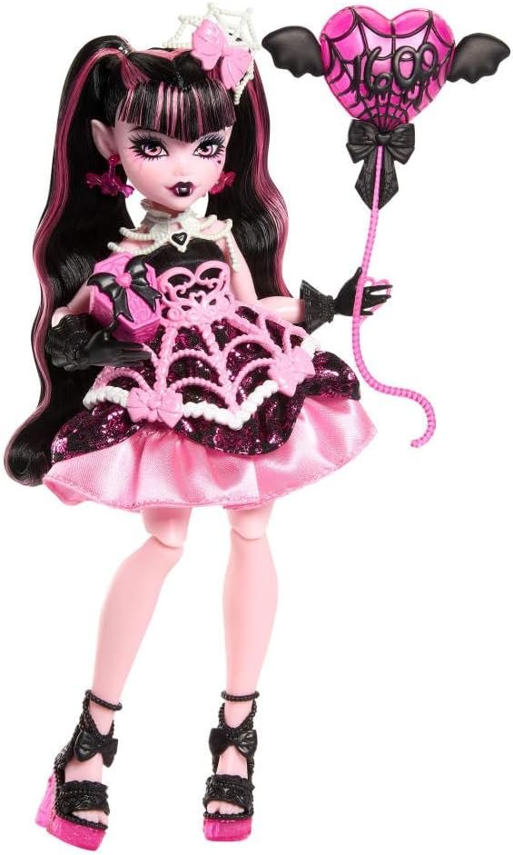PRÉ-VENDA G3 Draculaura Scary Sweet Birthday – Monster High - Imagem 4