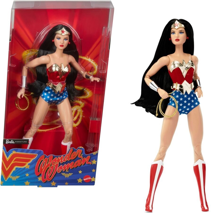 PRÉ-VENDA Barbie Signature Wonder Woman Mulher Maravilha edição comemorativa aniversário de 85 anos