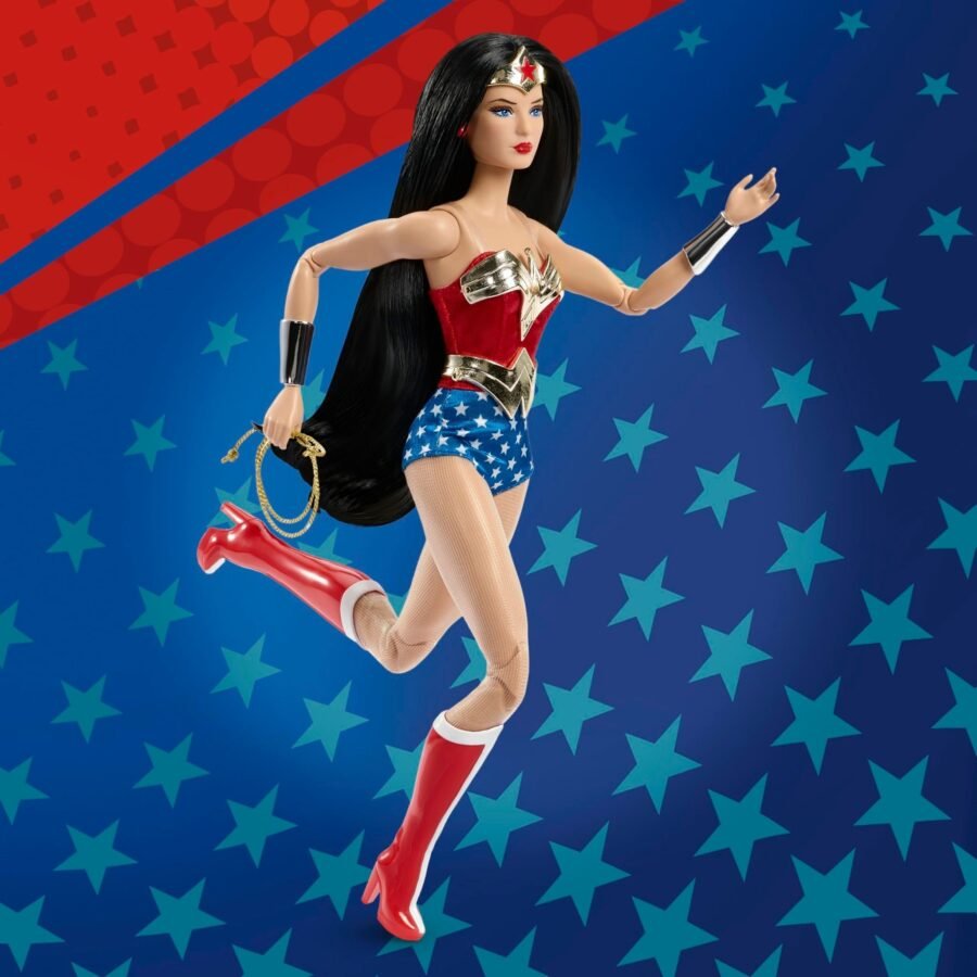 PRÉ-VENDA Barbie Signature Wonder Woman Mulher Maravilha edição comemorativa aniversário de 85 anos - Imagem 4