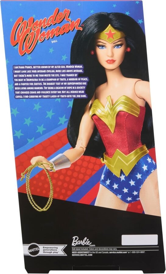 PRÉ-VENDA Barbie Signature Wonder Woman Mulher Maravilha edição comemorativa aniversário de 85 anos - Imagem 2
