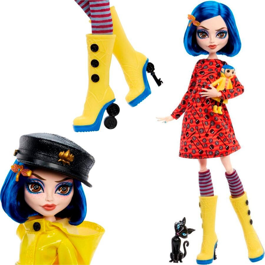 PRÉ-VENDA Skullector Coraline – Monster High (LOTE DE REVENDEDORES) - Imagem 2