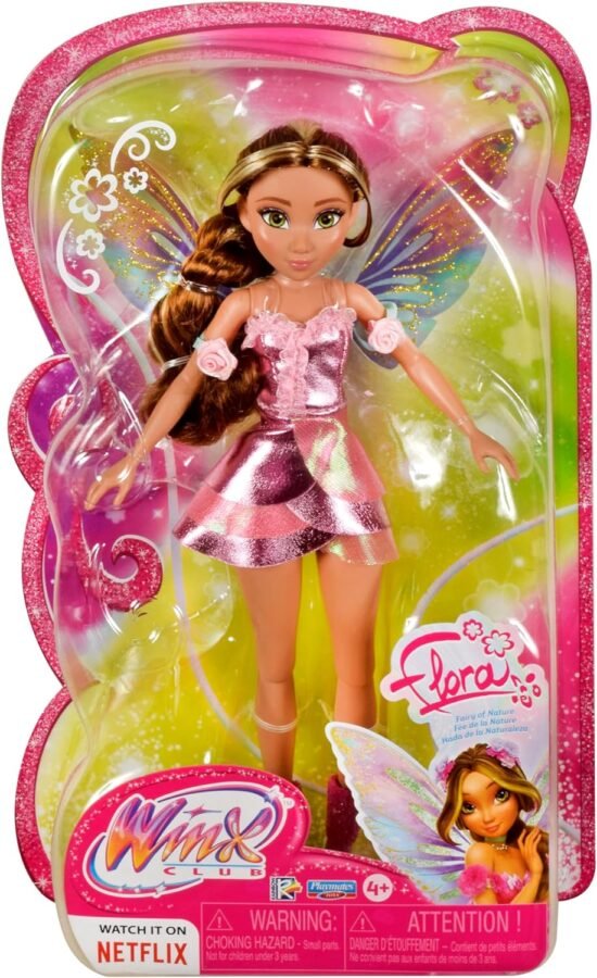 PRÉ-VENDA Winx Club Flora Fairy Doll – Playmates Toys - Imagem 2
