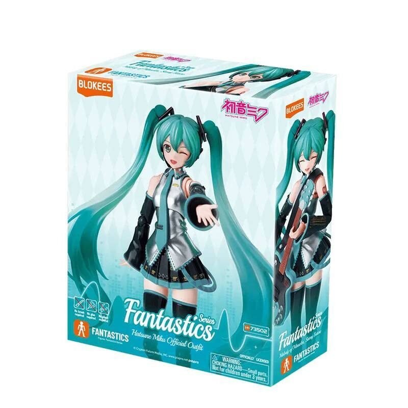 Hatsune Miku Official Outfit Fantastic Series Model Kit 17cm – BLOKEES - Imagem 5