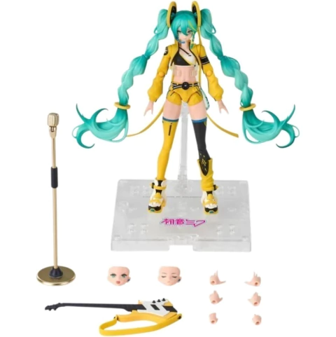 Hatsune Miku Vivid Echoes Fantastic Series Model Kit 17cm – BLOKEES - Imagem 4