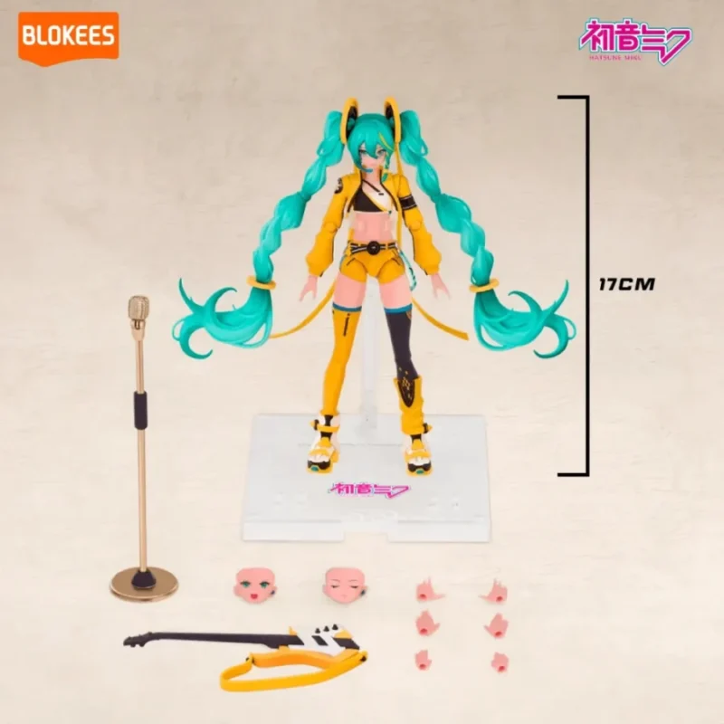 Figurine articulée BLOKEES Fantastic Series - Hatsune Miku · MIKU WITH YOU 2025, maquettes de collection, modèles réduits en lig