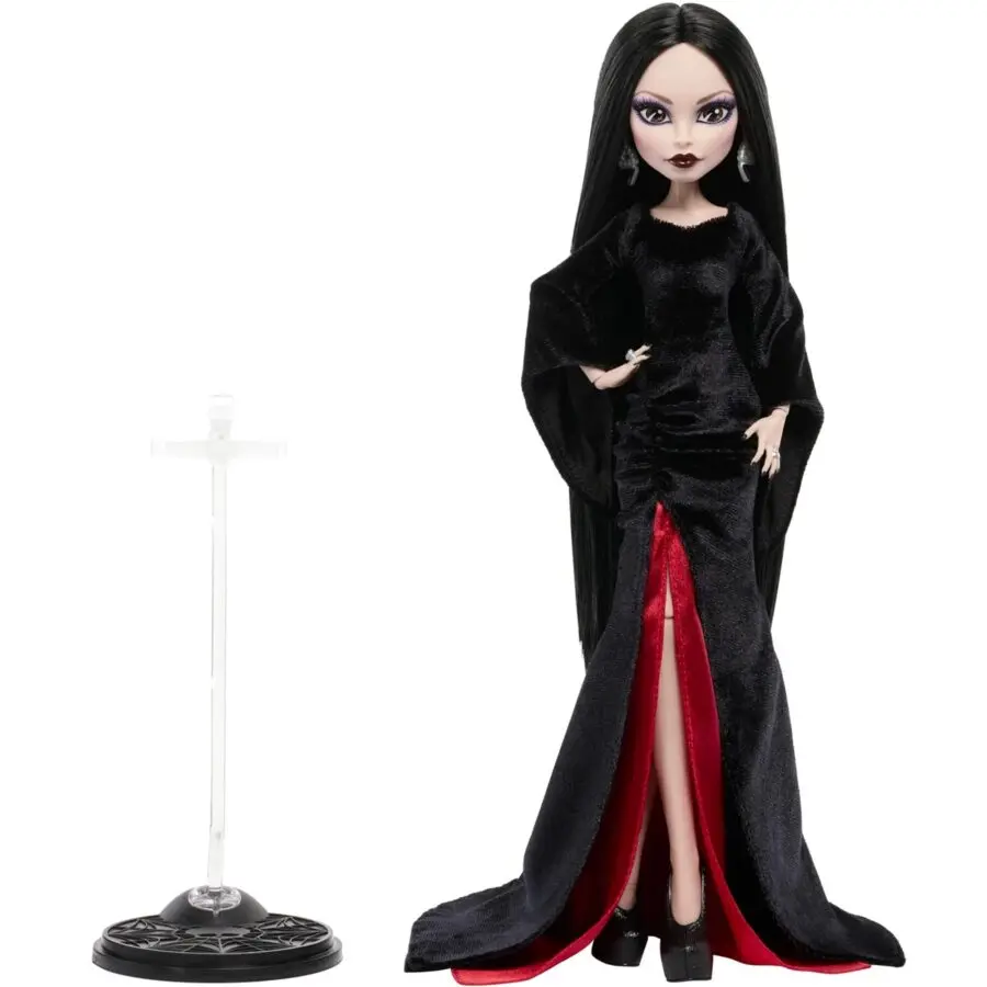 PRÉ-VENDA Monster High x Wednesday Mortícia Addams Skullector Wandinha – Monster High - Imagem 3
