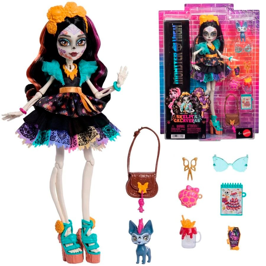 PRÉ-VENDA Skelita Calaveras G3 2026 – Monster High G3