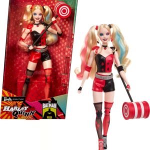 PRONTA ENTREGA Barbie Signature Harley Quinn / Arlequina edição comemorativa aniversário de 85 anos