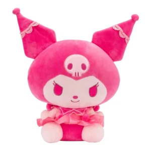 Pelúcia Rosa De 30Cm Kuromi LICENCIADA/ORIGINAL - Hello Kitty E Amigos