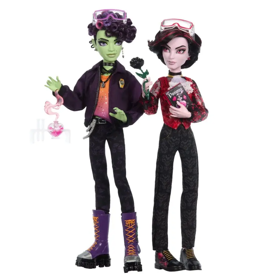 PRÉ-VENDA Kieran Valentine and Spelldon Cauldronello 2-Pack – Monster High - Imagem 2