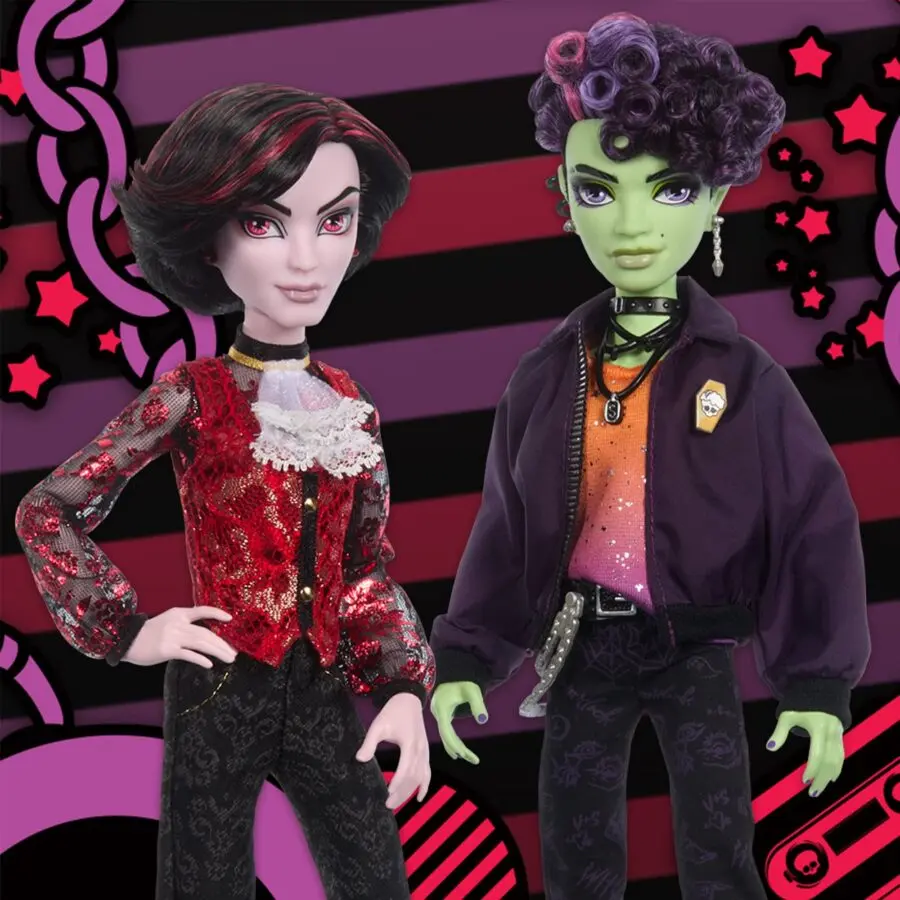 PRÉ-VENDA Kieran Valentine and Spelldon Cauldronello 2-Pack – Monster High - Imagem 3