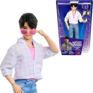 PRONTA ENTREGA Jinu Mattel Kpop Demon Hunters Saja Boys Boneco tipo Ken / Barbie