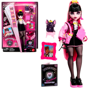 PRÉ-VENDA Draculaura Fearbook G3 2026 – Monster High G3