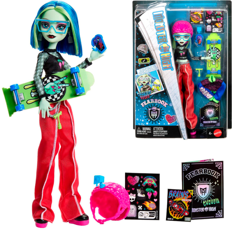 PRÉ-VENDA Ghoulia Fearbook G3 2026 – Monster High G3